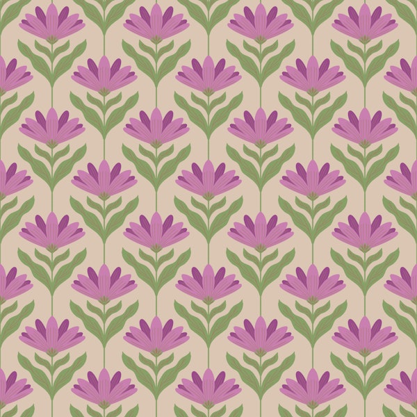 Elegant Violet Blooms