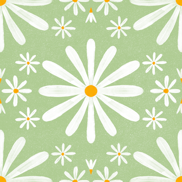 Green Daisy Delight