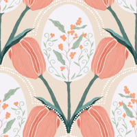 Easter Tulip Garden Bliss ταπετσαρία