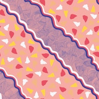 Doppapop Pink Power ταπετσαρία