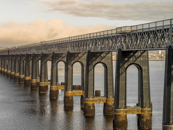 Majestic Bridge Over Water