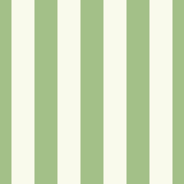 Sage Green and Cream Vertical Stripes