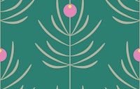 Abstract Juniper Green tapet