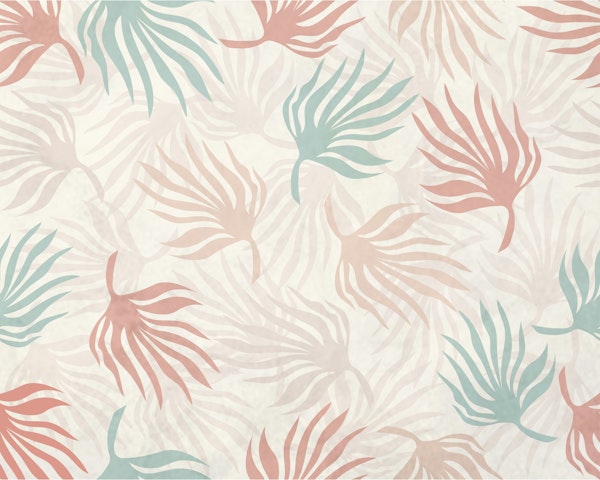 Pastel Palm Elegance