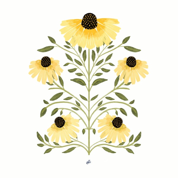 Yellow Flower Harmony