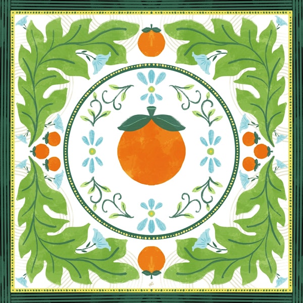 Orange Orchard Fresh Blooms