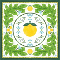 Mediterranean Citrus Art tapet
