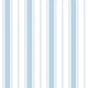 Coastal Stripes - Air Blue and White