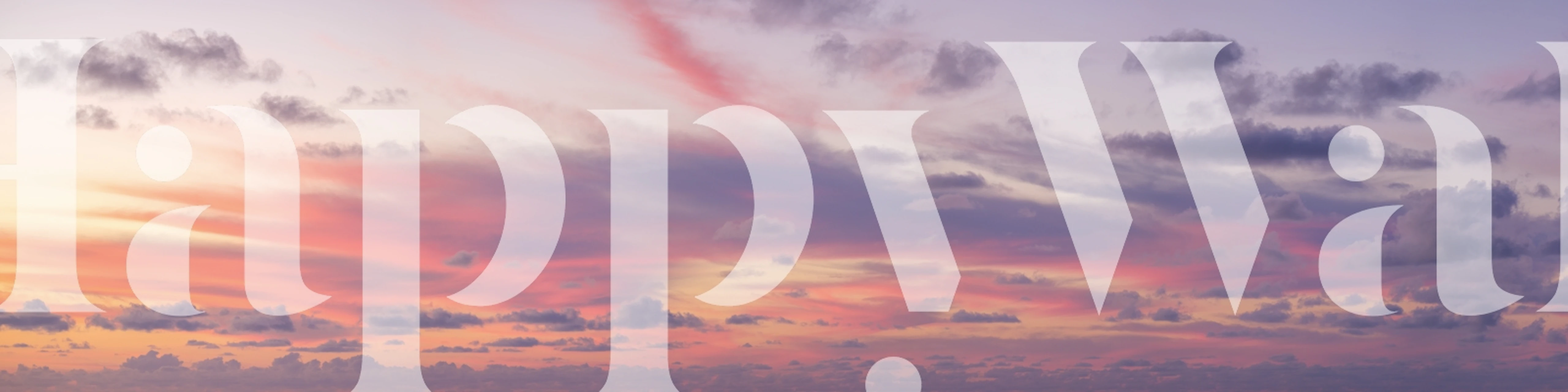 Clouds in shades of pink and blue, abstract twilight sky wallpaper