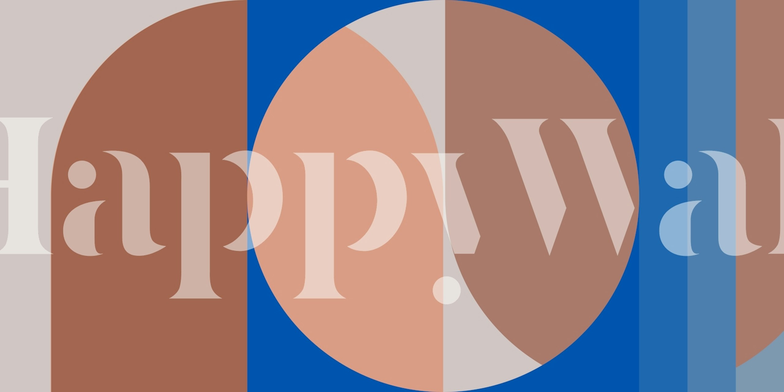 Stylish retro wallpaper in a room setting