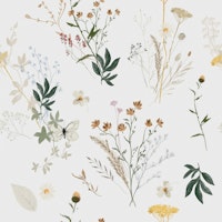 Wildflower Meadow Pattern tapet