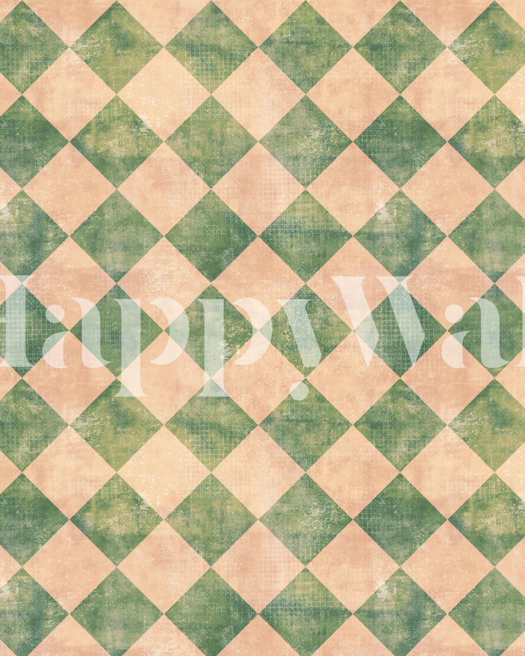 Marrakesh dream of rhombus patterned tapet i rum