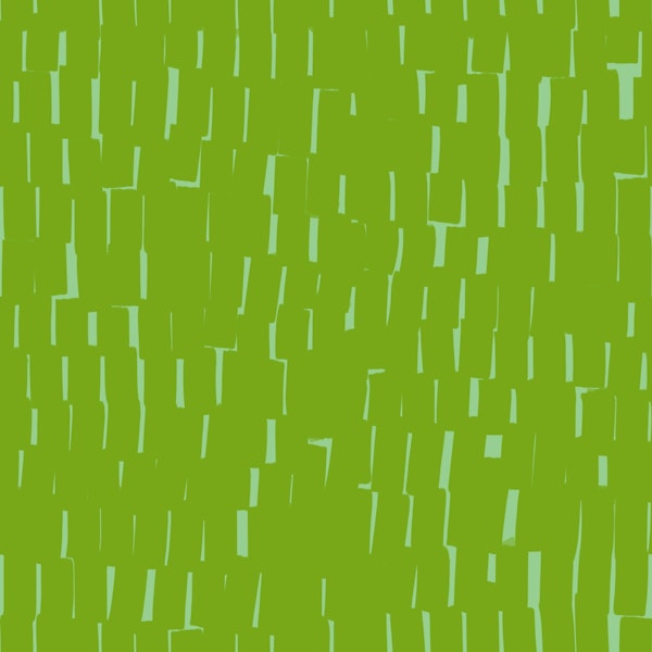 Mint Grid Zellige Handdrawn Abstract Green