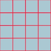 Blue gray red grouted tiles ταπετσαρία