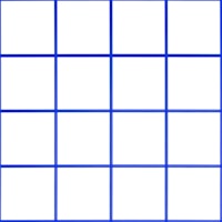 Fresh blue grouted white tiles ταπετσαρία