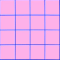 Fresh pink blue grouted tiles ταπετσαρία