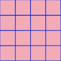 pink blue grouted tiles ταπετσαρία