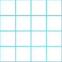 White aqua blue grouted tiles ταπετσαρία