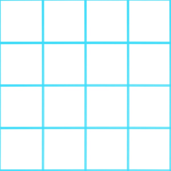 White aqua blue grouted tiles