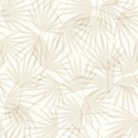 boho palm leaves - neutral ταπετσαρία