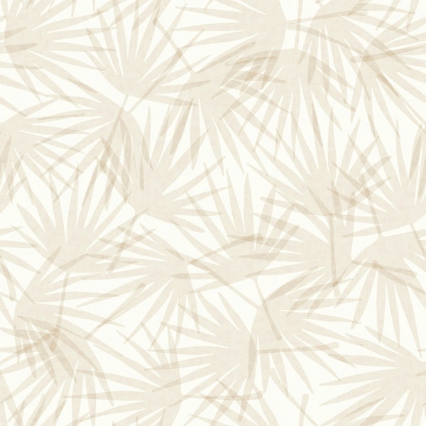 boho palm leaves - neutral