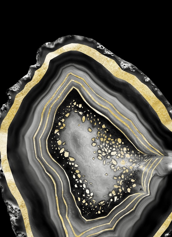 Agate Gold Foil Glam 4