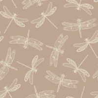 Elegant Dragonfly Haven Small Scale papier peint