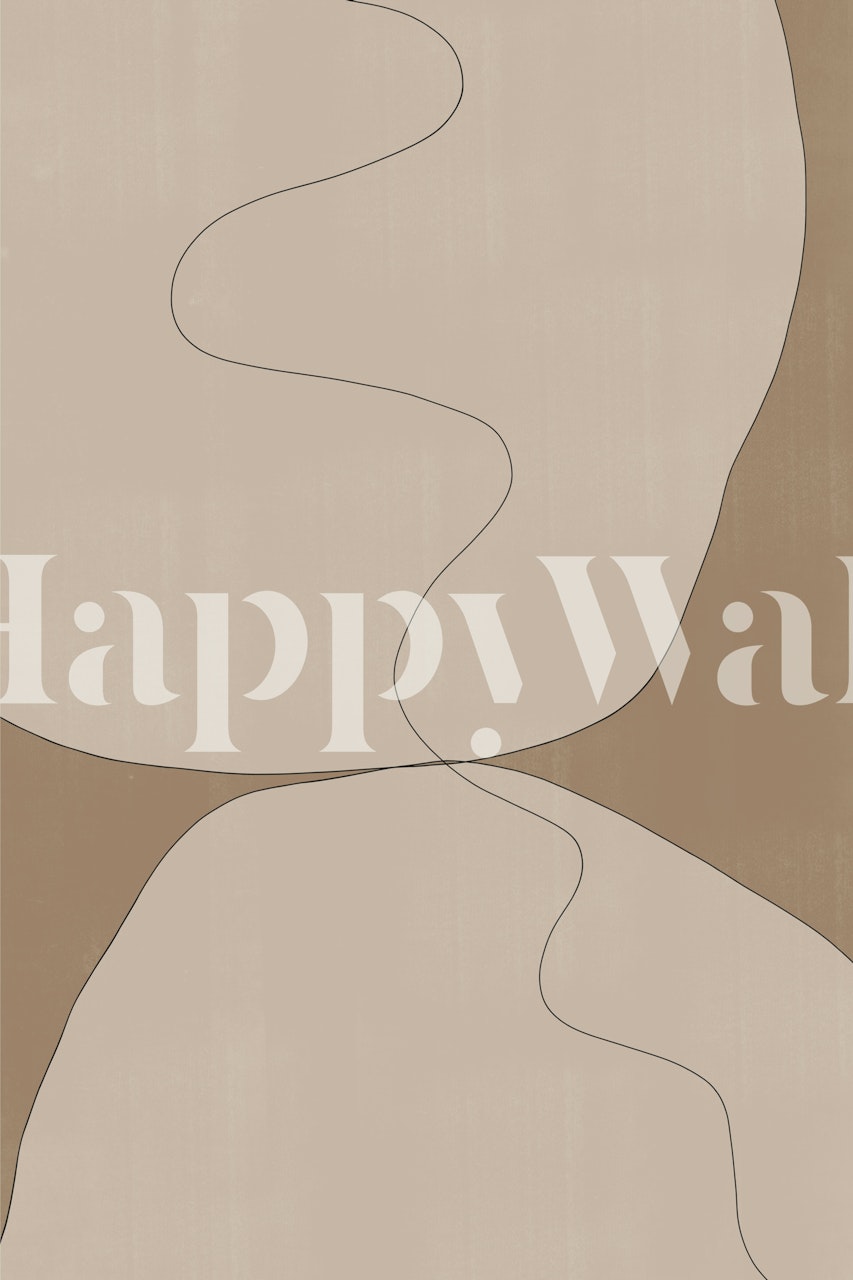 Calm Sand Aesthetic wallpaper in a room