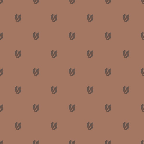 Timeless Leaf Accent - mocha mousse