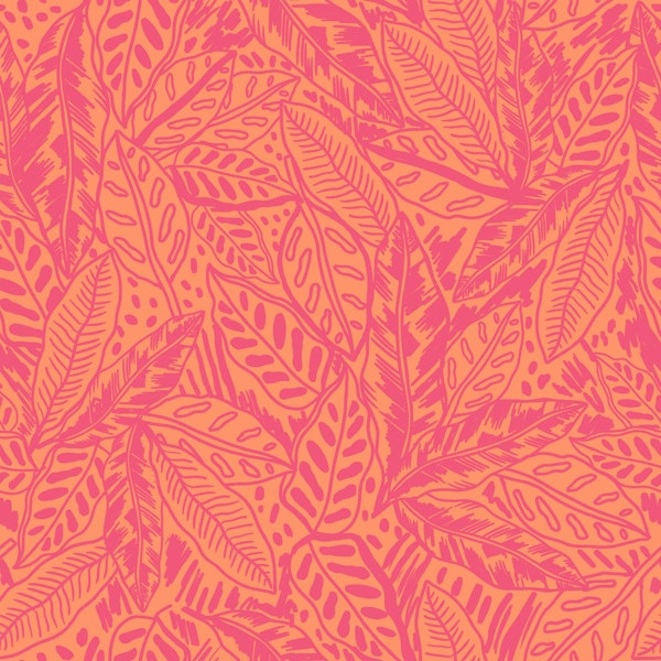 Coral Leaf Jungle