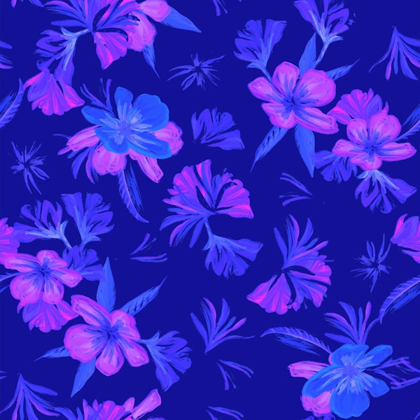 Electric Garden Blooms