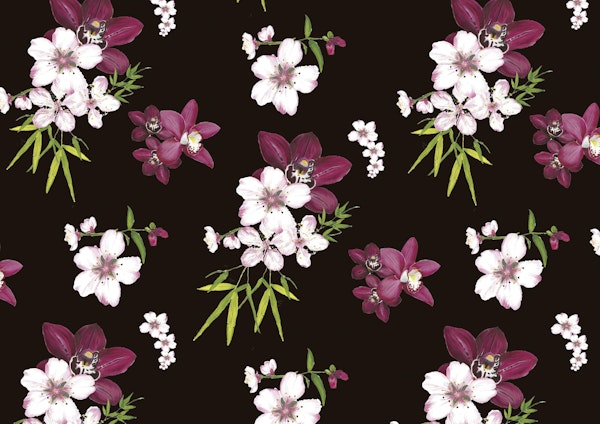 Orchid Petal Black Harmony