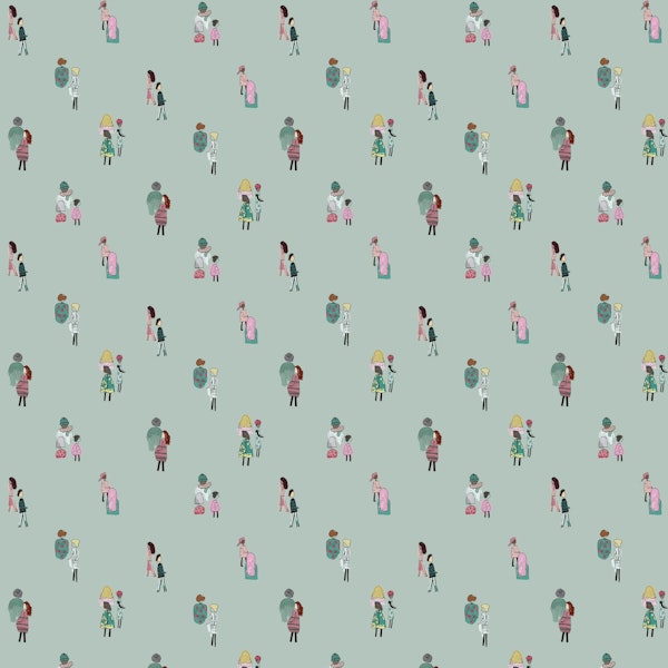 Mint Green Fashion Scene