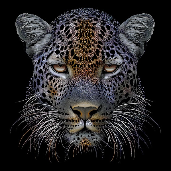Mystic Leopard Gaze