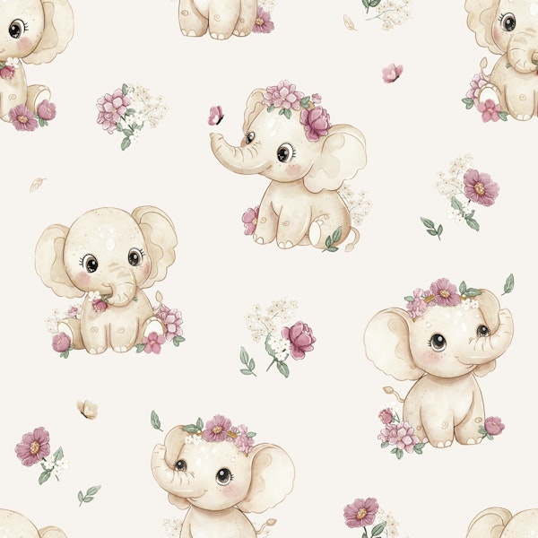 Blush and Bloom - cream