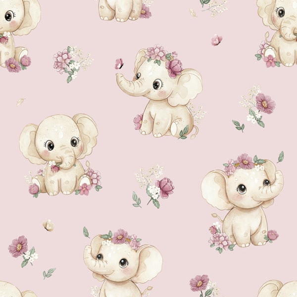 Blush And Bloom - pink