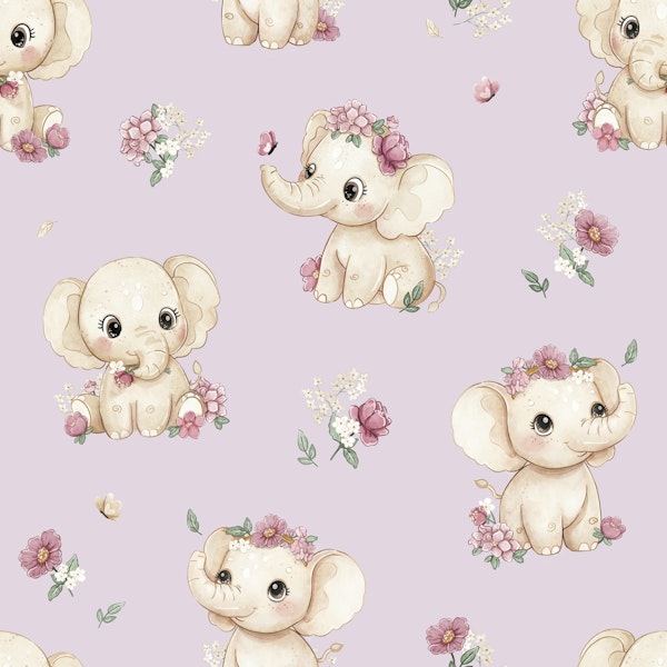 Blush And Bloom - lilac