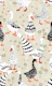 geese black and white patterned farm animals