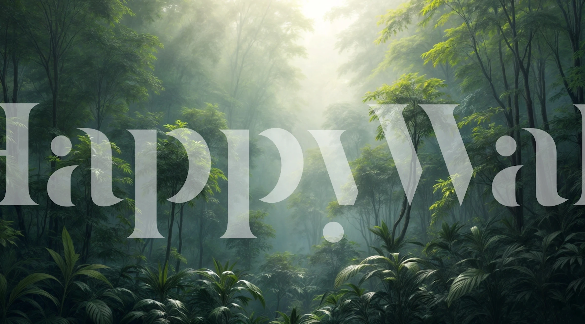 Tapeta Verdant Canopy Dreams u sobi