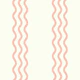 Peach Wavy Stripes