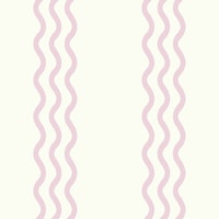 Pink Wavy Stripes carta da parati