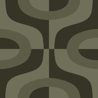 Retro Vibe Green tapetit