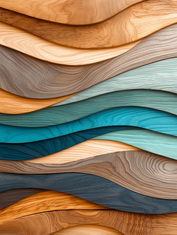 Layered Wood Serenity
