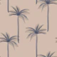 Dreamy Watercolor Palmtrees - Soft Lilac Hues