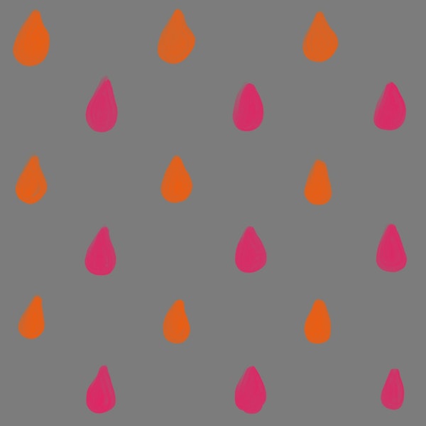 Vibrant Raindrop Delight