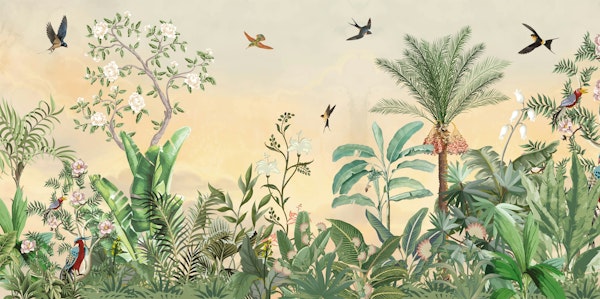 Charming Tropical Scene