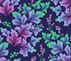 Frilled Foliage - Purple Teal