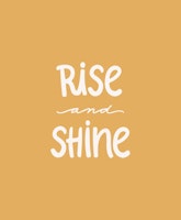 Rise And Shine Yellow ταπετσαρία