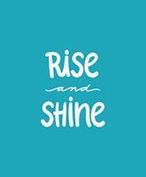 Rise And Shine Turquoise ταπετσαρία