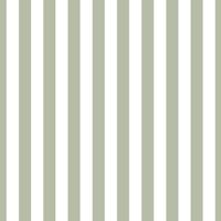 Sage and white stripes - large wallpaper